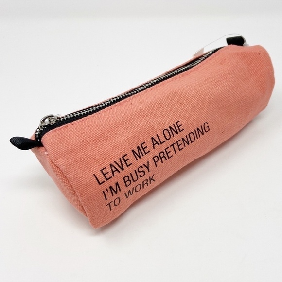 ABOUT FACE | 'Pretending to Work ' Pencil Case - Picture 3 of 5